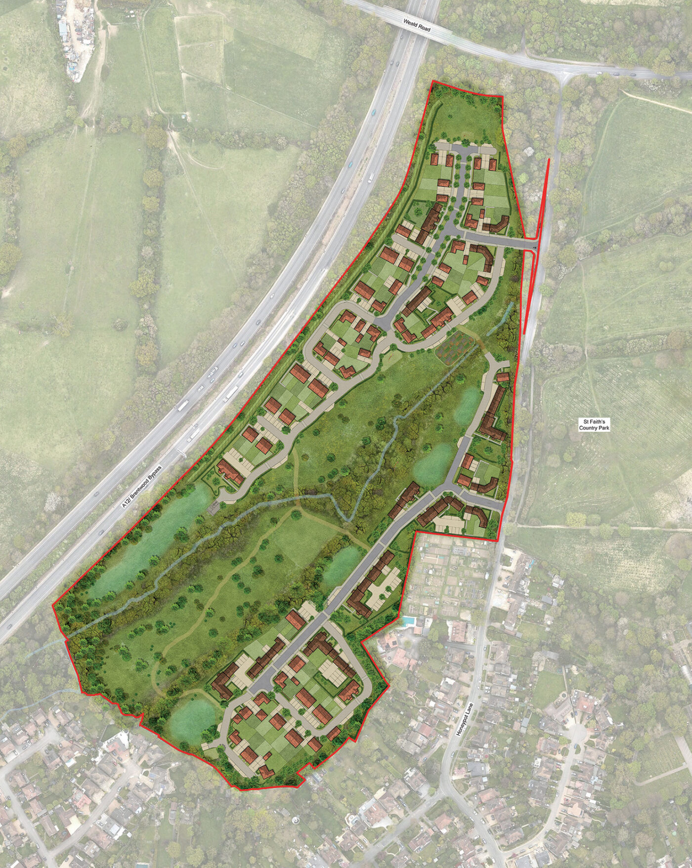 Illustrative masterplan